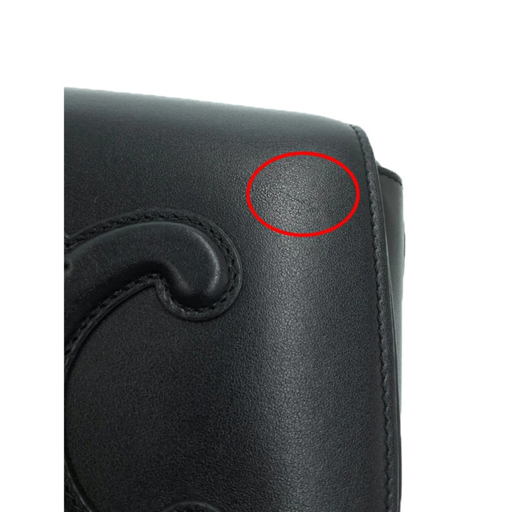 Celine Cuile Triomphe Folco Shoulder Bag - Picture 6 of 9